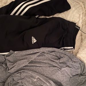 Adidas and Columbia long sleeve